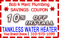 Redondo Beach Plumber Tankless Water Heater